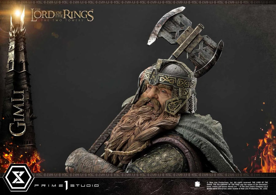 Gimli (Bonus Version) The Lord of the Rings: The Two Towers (Film) – Prime1Studio – ActionFigure Brasil