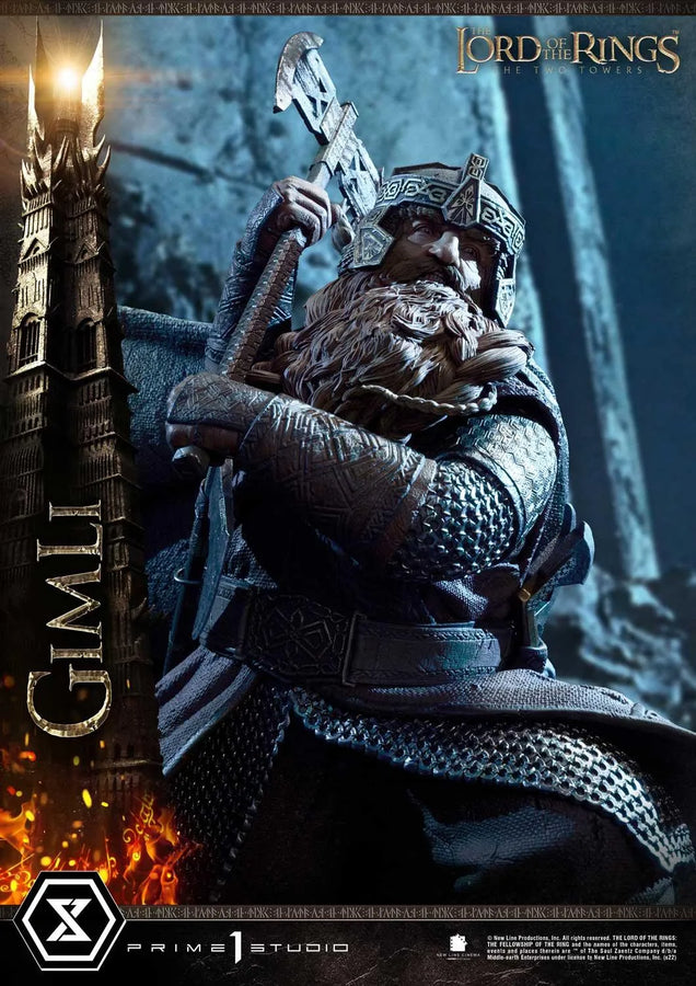Gimli (Bonus Version) The Lord of the Rings: The Two Towers (Film) – Prime1Studio – ActionFigure Brasil