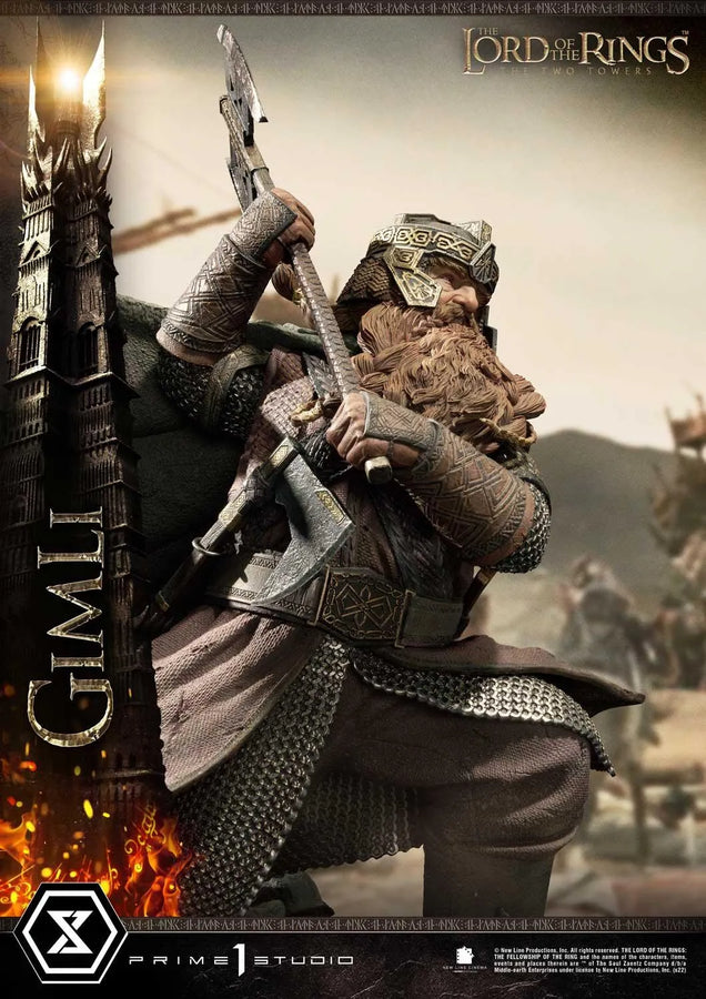 Gimli (Bonus Version) The Lord of the Rings: The Two Towers (Film) – Prime1Studio – ActionFigure Brasil