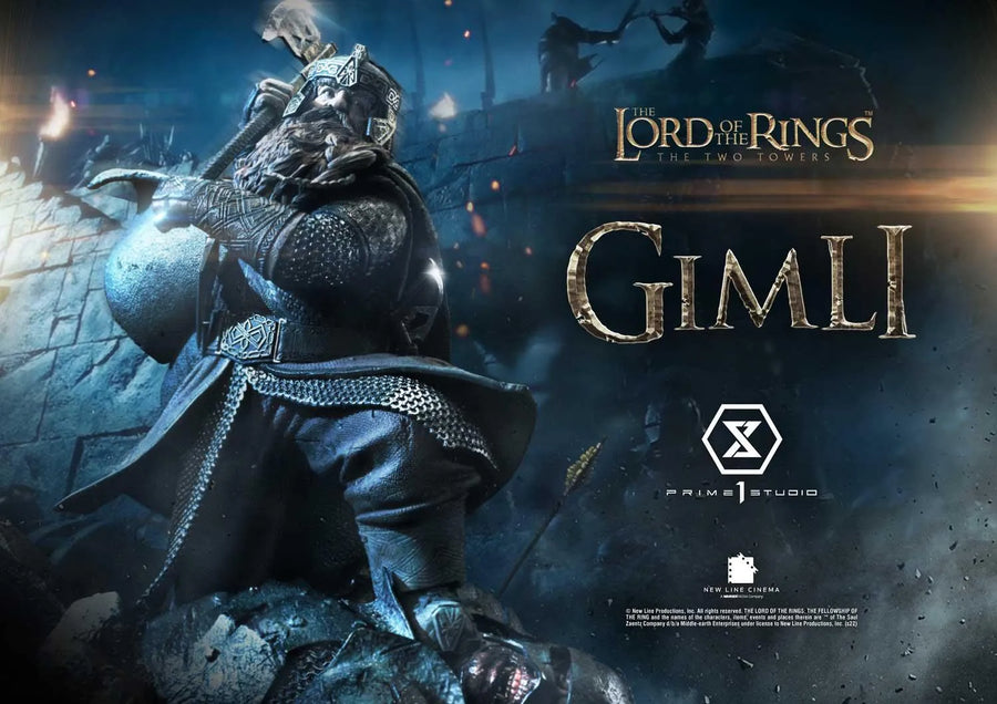 Gimli (Bonus Version) The Lord of the Rings: The Two Towers (Film) – Prime1Studio – ActionFigure Brasil