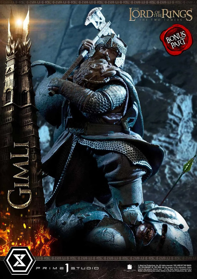 Gimli (Bonus Version) The Lord of the Rings: The Two Towers (Film) – Prime1Studio – ActionFigure Brasil