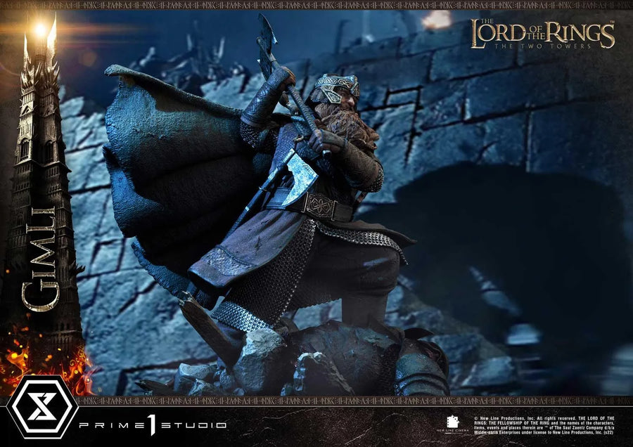 Gimli (Bonus Version) The Lord of the Rings: The Two Towers (Film) – Prime1Studio – ActionFigure Brasil
