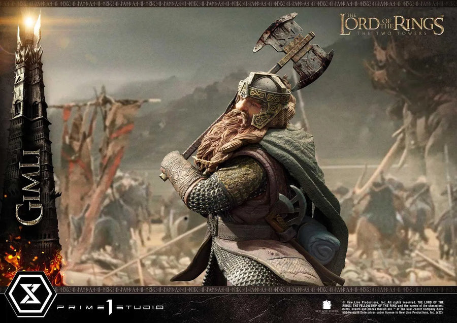 Gimli (Bonus Version) The Lord of the Rings: The Two Towers (Film) – Prime1Studio – ActionFigure Brasil