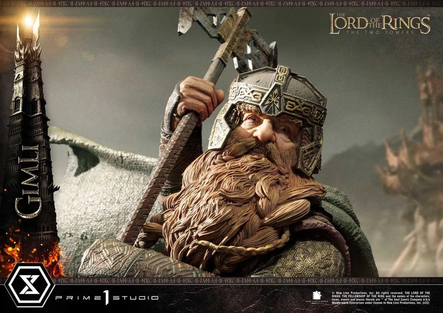 Gimli (Bonus Version) The Lord of the Rings: The Two Towers (Film) – Prime1Studio – ActionFigure Brasil