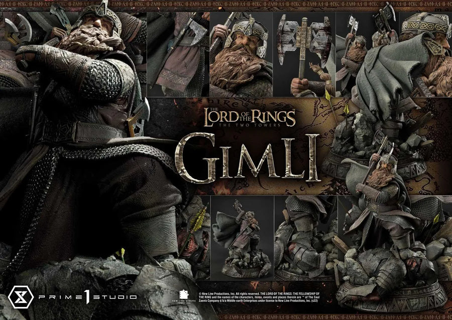 Gimli (Regular Version) The Lord of the Rings: The Two Towers (Film) – Prime1Studio – ActionFigure Brasil
