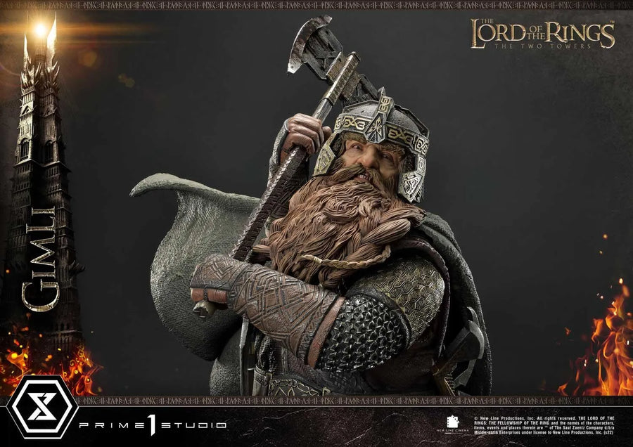 Gimli (Regular Version) The Lord of the Rings: The Two Towers (Film) – Prime1Studio – ActionFigure Brasil