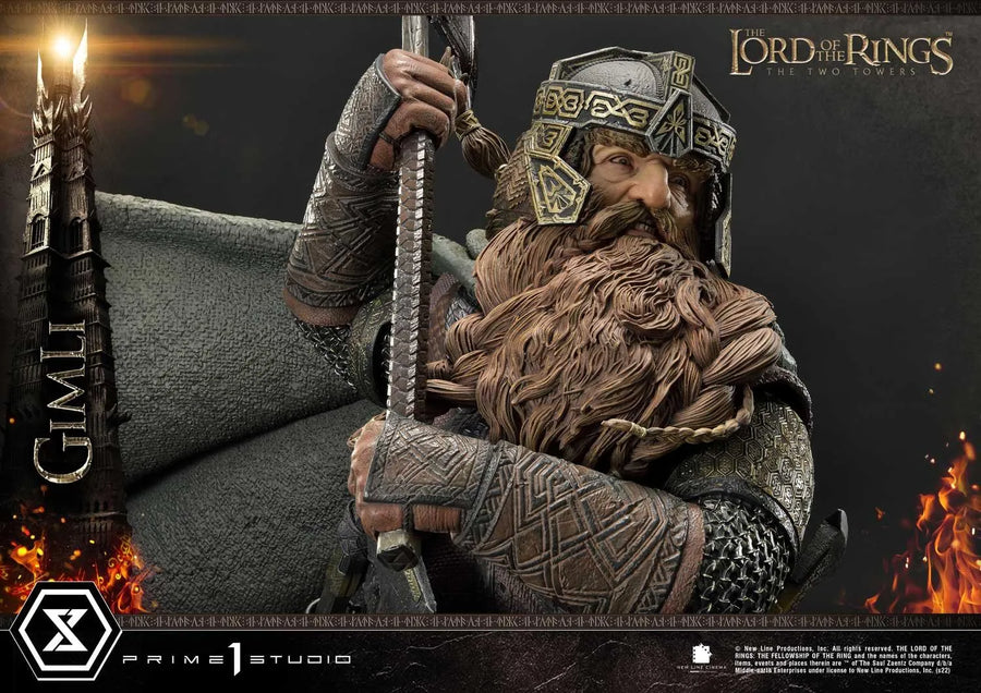 Gimli (Regular Version) The Lord of the Rings: The Two Towers (Film) – Prime1Studio – ActionFigure Brasil