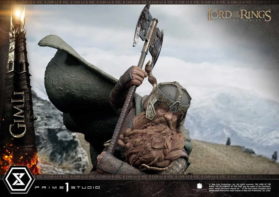Gimli (Regular Version) The Lord of the Rings: The Two Towers (Film) – Prime1Studio – ActionFigure Brasil