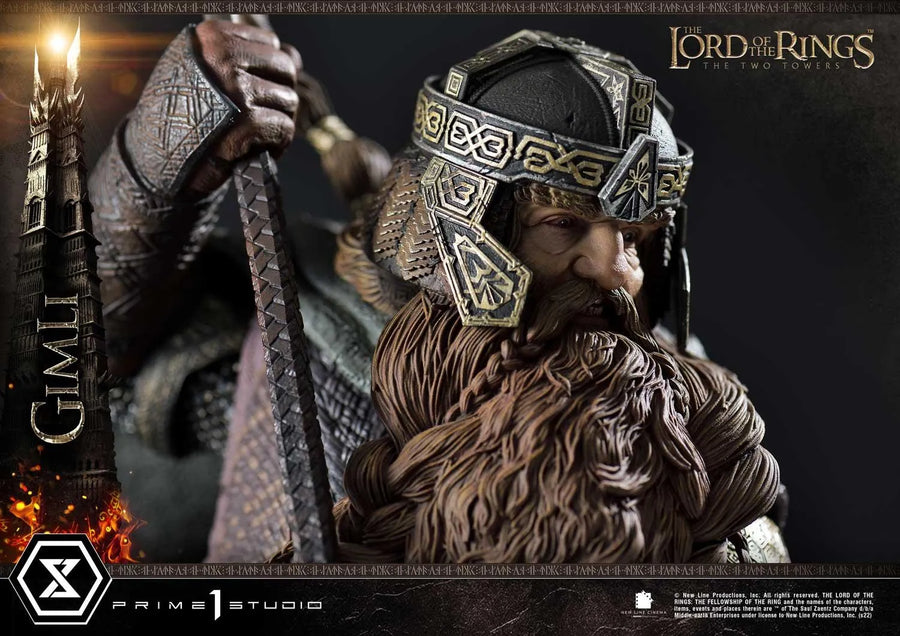 Gimli (Regular Version) The Lord of the Rings: The Two Towers (Film) – Prime1Studio – ActionFigure Brasil