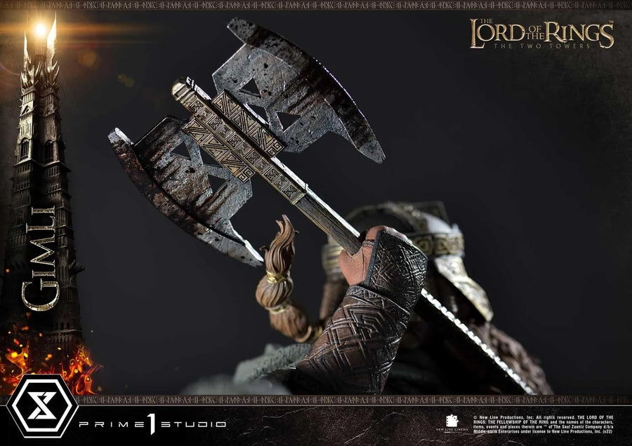 Gimli (Regular Version) The Lord of the Rings: The Two Towers (Film) – Prime1Studio – ActionFigure Brasil