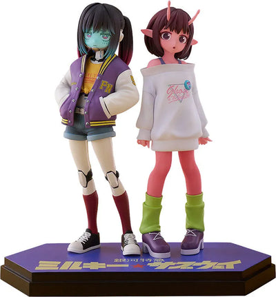 Ginga Tokkyuu Milky☆Subway - Kujo Chiharu - Kurusu Makina - Pop Up Parade - SP (Good Smile Company)ㅤ – Good Smile Company – ActionFigureBrasil