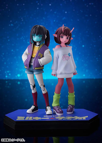 Ginga Tokkyuu Milky☆Subway - Kujo Chiharu - Kurusu Makina - Pop Up Parade - SP (Good Smile Company)ㅤ – Good Smile Company – ActionFigureBrasil — ambientada