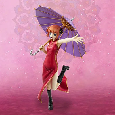 Gintama - Kagura - G.E.M. - 1/8 - China Dress ver. (MegaHouse)ㅤ – MegaHouse – ActionFigureBrasil — ângulo diferente