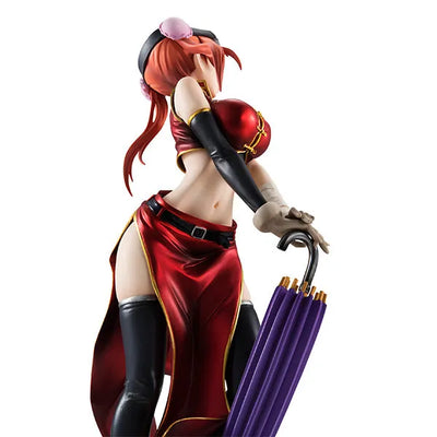 Gintama - Kagura - G.E.M. - 1/8 - Ninengoㅤ – MegaHouse – ActionFigureBrasil — com base expositora
