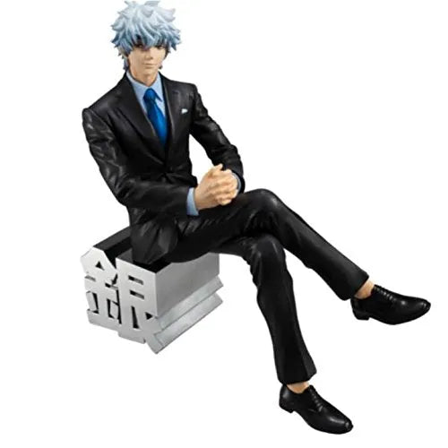 Gintama° - Sakata Gintoki - G.E.M. - 1/8 - Suit ver. Aratame, Omake de Megane ver.ㅤ – Movic – ActionFigure Brasil