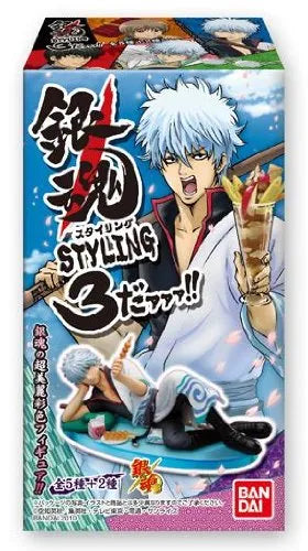 Gintama - Sakata Gintoki - Gintama Styling 3 daaaa!! - Gintama STYLING 3 daaaa!!ㅤ – Bandai – ActionFigure Brasil