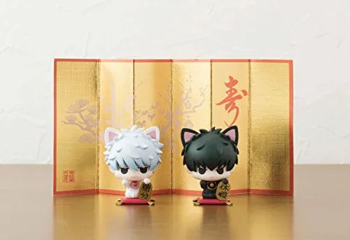 Gintama. - Sakata Gintoki - Petit Chara Land - Maneki Makuri Neko Set (MegaHouse)ㅤ – MegaHouse As Manufacturer – ActionFigure Brasil