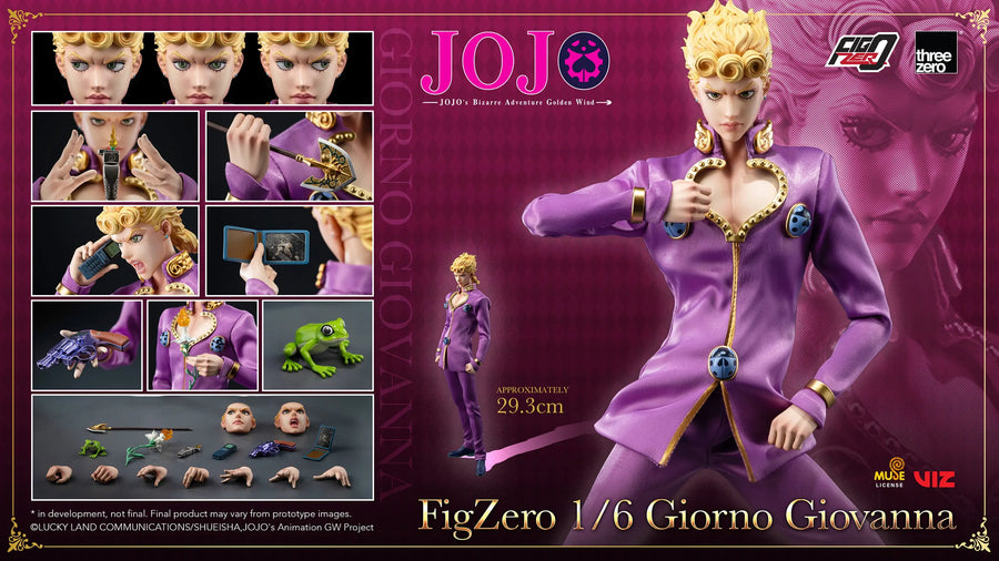 Giorno Giovanna – Threezero – ActionFigure Brasil