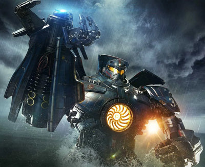 Gipsy Danger (Battle Mode) - LIMITED EDITION: 100 – Prime 1 Studio – ActionFigure Brasil — com base expositora