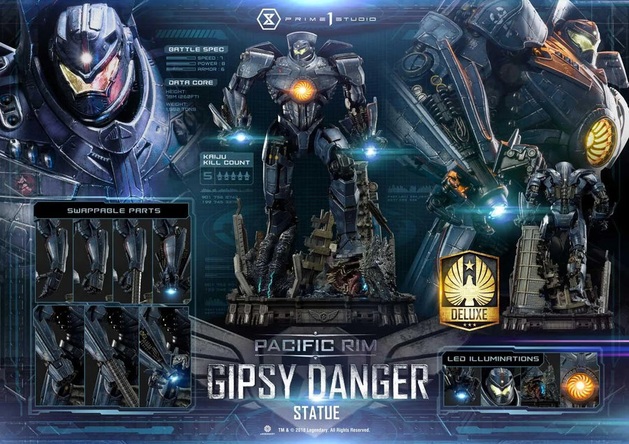 Gipsy Danger (Deluxe Version) Pacific Rim (Film) – Prime1Studio – ActionFigure Brasil