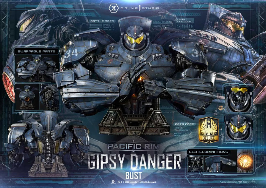 Gipsy Danger (Deluxe Version) Pacific Rim (Film) – Prime1Studio – ActionFigure Brasil
