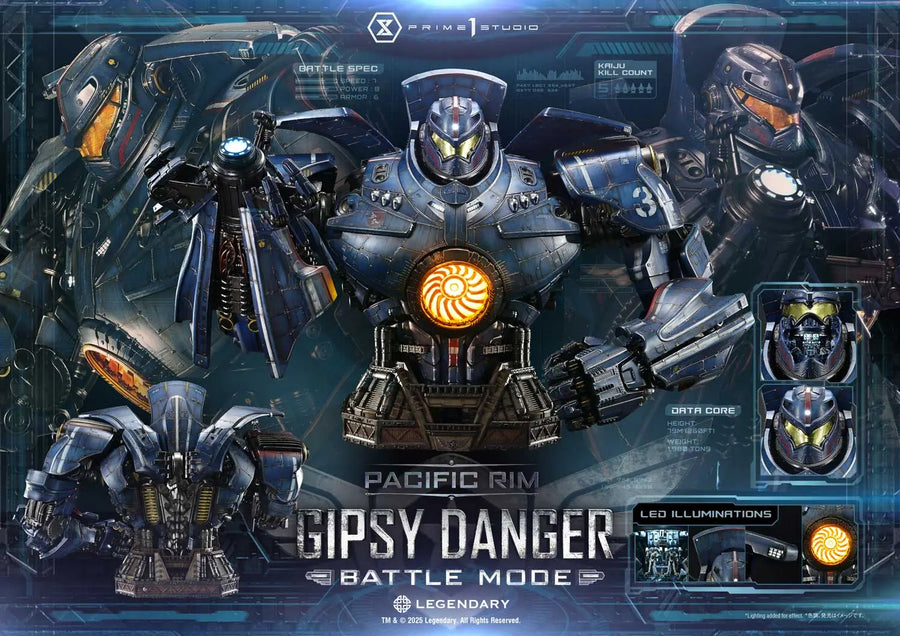 Gipsy Danger (Regular Version) Pacific Rim (Film) – Prime1Studio – ActionFigure Brasil