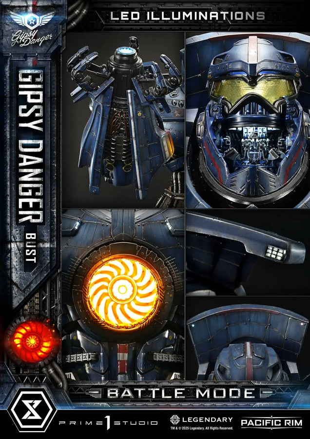 Gipsy Danger (Regular Version) Pacific Rim (Film) – Prime1Studio – ActionFigure Brasil
