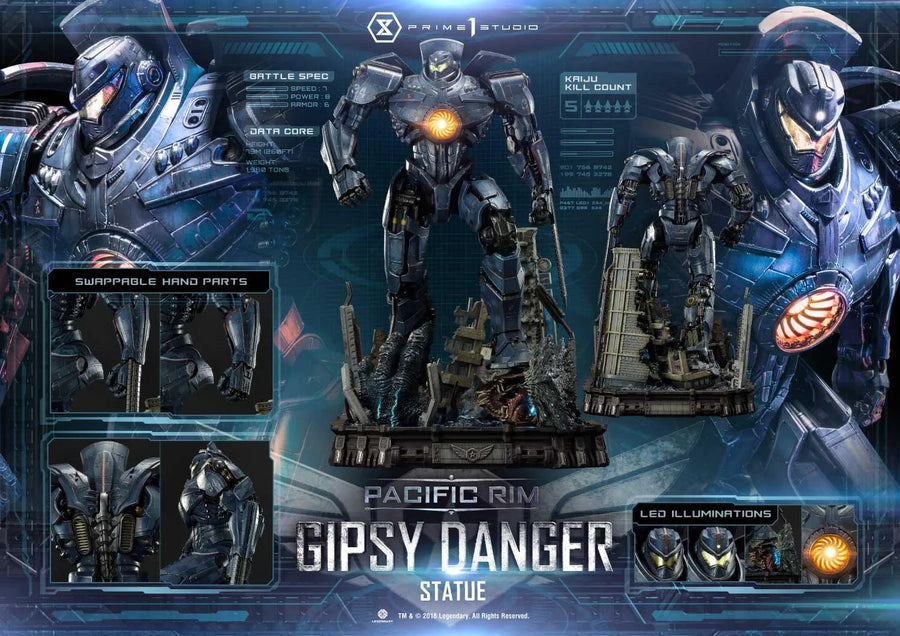 Gipsy Danger (Regular Version) Pacific Rim (Film) – Prime1Studio – ActionFigure Brasil