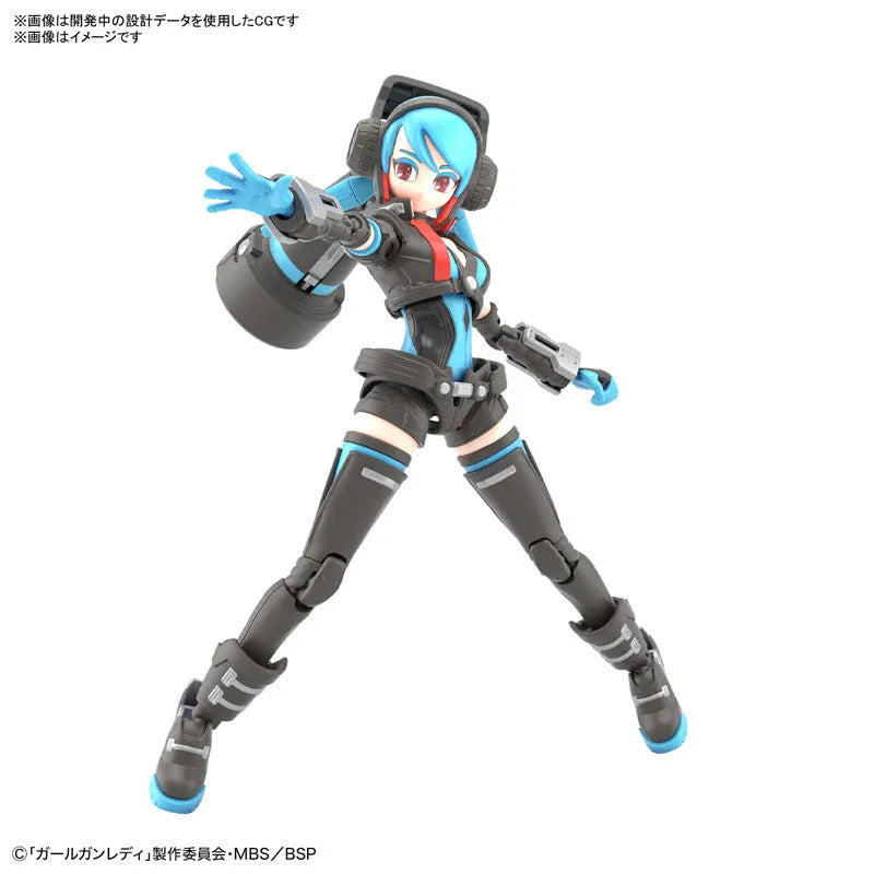 Girl Gun Lady (GGL) Lady Commander Alice Plastic Modelㅤ – Bandai Spirits – ActionFigure Brasil