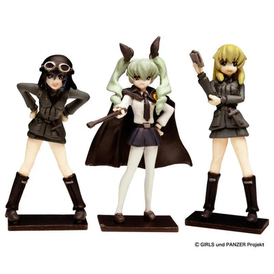 "GIRLS and PANZER" 1/35 Anzio High School Figure Setㅤ – Platz Hobby – ActionFigure Brasil