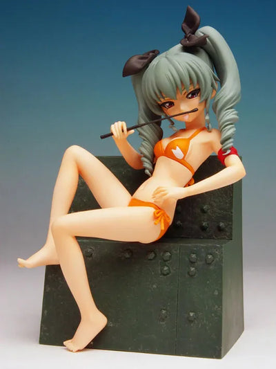 "GIRLS and PANZER" Anchovy Swimwear Ver.ㅤ – Gantaku – ActionFigureBrasil — ambientada