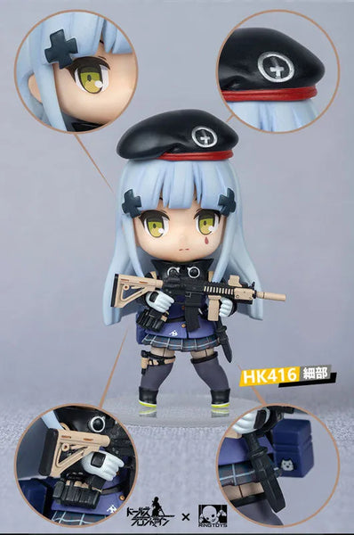 "Girls' Frontline" 404 Squad Official Posable Figure 4 Figure Setㅤ – RingToys – ActionFigureBrasil — iluminação de estúdio