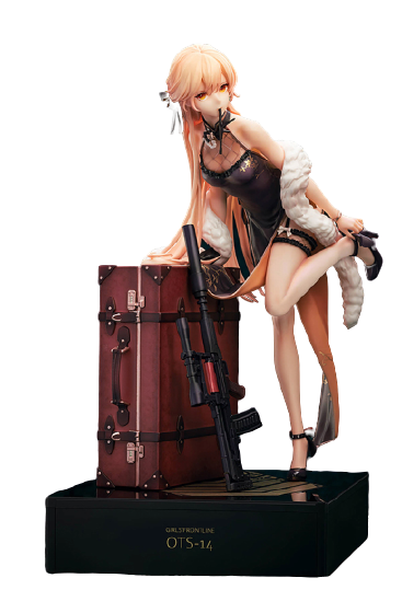 Girls’ Frontline - OTs-14 - 1/8 - Purple Rain Heart Ver. (Reverse Studio)ㅤ – Reverse Studio – ActionFigure Brasil