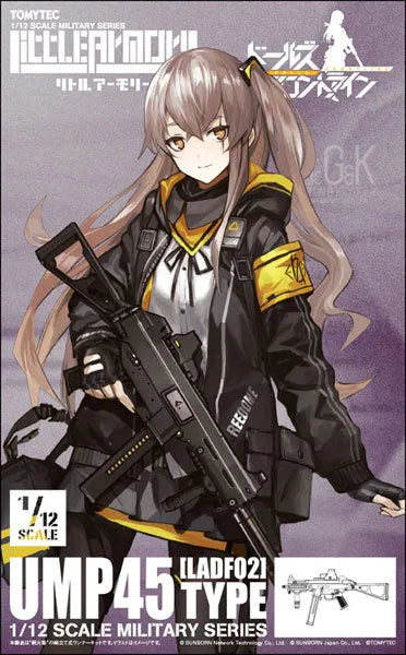 Girls Frontline - UMP45 - Little Armory LADF02 - 1/12 (Tomytec)ㅤ – Tomytec – ActionFigure Brasil