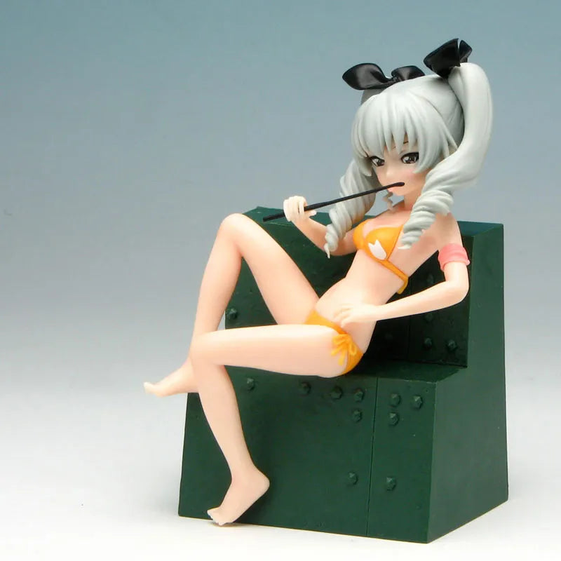 Girls und Panzer 1/10 Anchovy -Swimsuit ver.- Girls und Panzer 10th Anniversary Special Edition desu! Resin Kitㅤ – Platz Hobby – ActionFigureBrasil