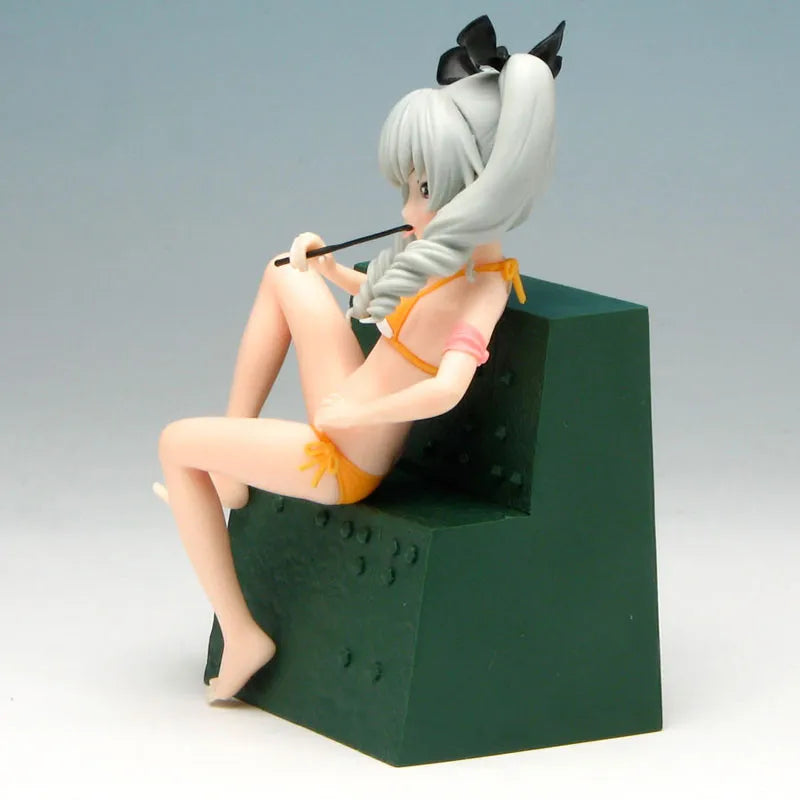 Girls und Panzer 1/10 Anchovy -Swimsuit ver.- Girls und Panzer 10th Anniversary Special Edition desu! Resin Kitㅤ – Platz Hobby – ActionFigureBrasil