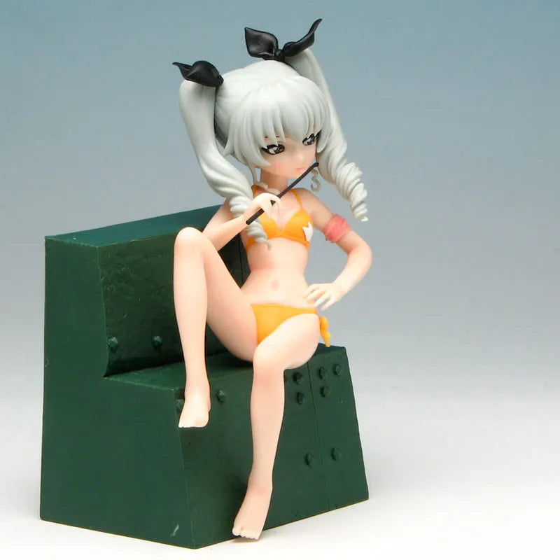 Girls und Panzer 1/10 Anchovy -Swimsuit ver.- Girls und Panzer 10th Anniversary Special Edition desu! Resin Kitㅤ – Platz Hobby – ActionFigureBrasil
