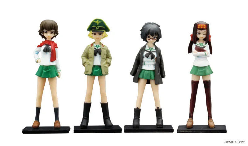 Girls und Panzer 1/35 Kaba-san Team Figure Set Unpainted Kitㅤ – Platz Hobby – ActionFigure Brasil