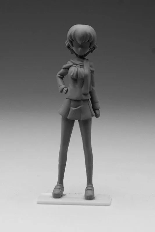 Girls und Panzer 1/35 Kaba-san Team Figure Set Unpainted Kitㅤ – Platz Hobby – ActionFigure Brasil