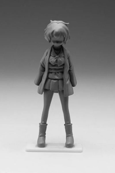 Girls und Panzer 1/35 Kaba-san Team Figure Set Unpainted Kitㅤ – Platz Hobby – ActionFigureBrasil — close