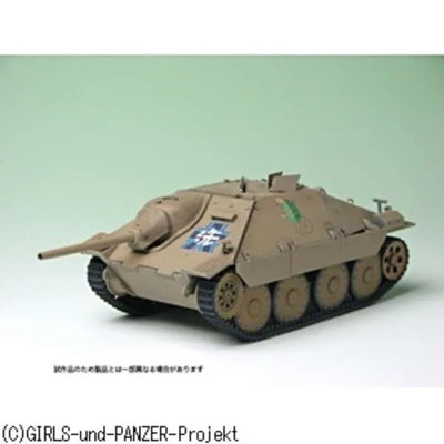 Girls und Panzer - 38(t) Tank Kai Hetzer - 1/35 - Kame San Team Ver. (Platz)ㅤ – Platz Hobby – ActionFigure Brasil