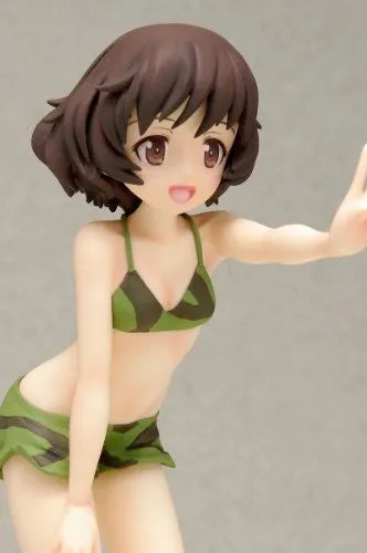 Girls und Panzer - Akiyama Yukari - Beach Queens - 1/10 - Swimsuit ver. (Wave)ㅤ – Wave – ActionFigureBrasil — ambientada