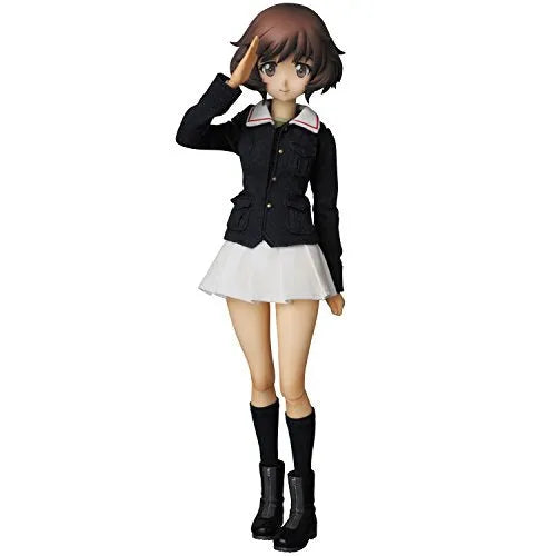 Girls und Panzer - Akiyama Yukari - Real Action Heroes #690 - 1/6 (Medicom Toy)ㅤ – Medicom Toy – ActionFigure Brasil