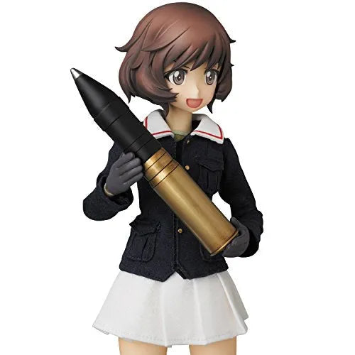 Girls und Panzer - Akiyama Yukari - Real Action Heroes #690 - 1/6 (Medicom Toy)ㅤ – Medicom Toy – ActionFigure Brasil