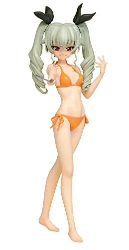 Girls und Panzer - Anchovy - Beach Queens - 1/10 - Swimsuit ver. (Wave)ㅤ – Wave – ActionFigure Brasil