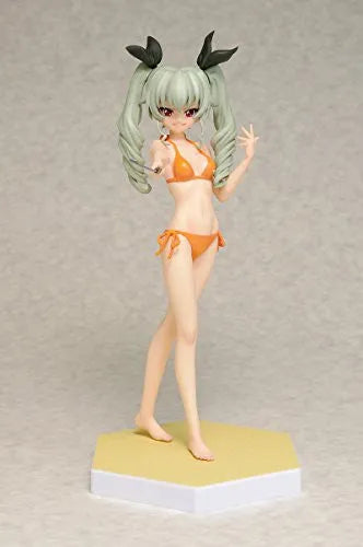 Girls und Panzer - Anchovy - Beach Queens - 1/10 - Swimsuit ver. (Wave)ㅤ – Wave – ActionFigure Brasil