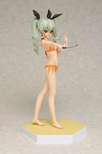 Girls und Panzer - Anchovy - Beach Queens - 1/10 - Swimsuit ver. (Wave)ㅤ – Wave – ActionFigure Brasil