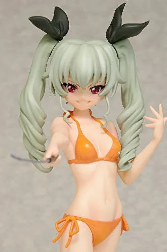 Girls und Panzer - Anchovy - Beach Queens - 1/10 - Swimsuit ver. (Wave)ㅤ – Wave – ActionFigure Brasil