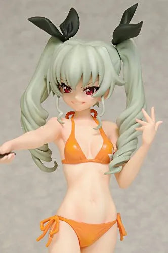 Girls und Panzer - Anchovy - Beach Queens - 1/10 - Swimsuit ver. (Wave)ㅤ – Wave – ActionFigure Brasil