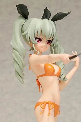 Girls und Panzer - Anchovy - Beach Queens - 1/10 - Swimsuit ver. (Wave)ㅤ – Wave – ActionFigure Brasil